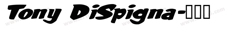 Tony DiSpigna字体转换
